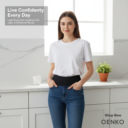 Men’s Ultra‑Absorbent Incontinence Boxer Briefs